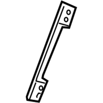Ford BC3Z-2502524-A Weatherstrip Pillar Reinforcement Inner Support