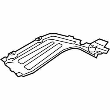 BMW 51-12-8-091-979 Underbody Panelling, Rear Left