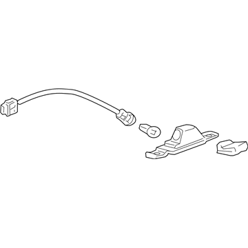GM 22689715 Lamp Asm-Rear License Plate