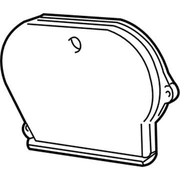 Mopar 4663459 Cover-Timing Belt Outer-Lower