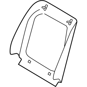 BMW 52-10-7-232-101 Rear Panel, Basic
