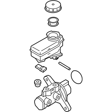 Infiniti D6010-1MK0A Cylinder Brake Master