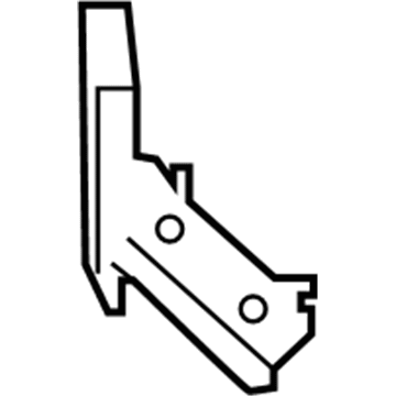 BMW 41-00-7-289-027 Moulded Part, Side Panel, Left