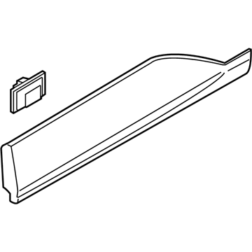 Hyundai 87732-K2000-CA GARNISH Assembly-RR Dr Side, RH