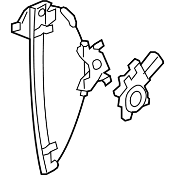 GM 25926016 Window Regulator