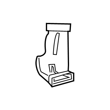 Toyota 87213-02140 Rear Duct