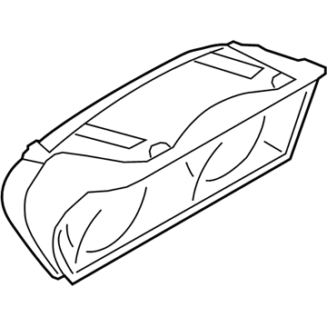 BMW 62-10-9-210-497 Instruments Combination Unco