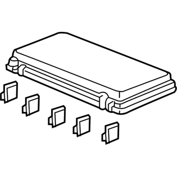 Acura 38256-TZ5-A03 Cover, Relay Box (Upper)