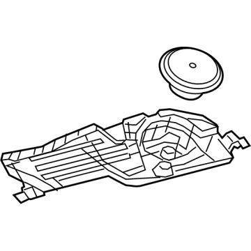 Mopar 5064369AB Speaker-Sub WOOFER