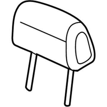 Nissan 86400-ZZ40A HEADREST-Front