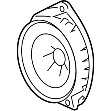 GM 15905042 Front Door Speaker