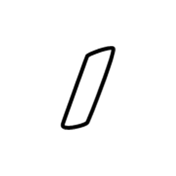 Lexus 75698-48010 Pad, Body Outside Moulding, NO.3