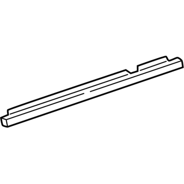 Lexus 75730-48010 Moulding Assy, Rear Door Belt, RH
