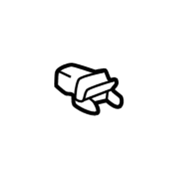 Lexus 75397-48010 Clip, Outside Moulding, NO.3