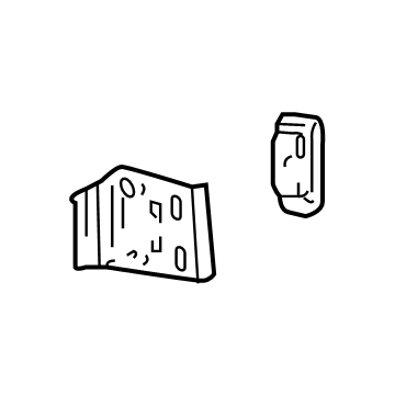 GM 22957104 Striker Reinforcement