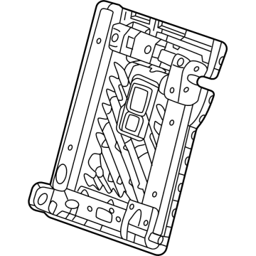 GM 13517473 Frame-Rear Seat Back
