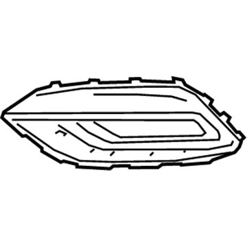 GM 39075108 Trim Bezel