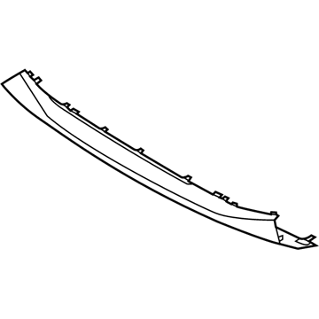 BMW 51-11-7-954-213 TRIM PANEL AIRDUCT