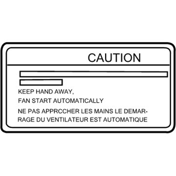 Kia 0K2A115031 Label-Caution