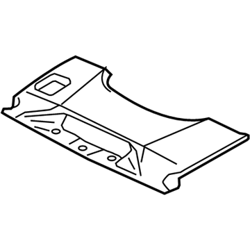 Lexus 53767-50020 Cover Sub-Assy, Air Cleaner Inlet