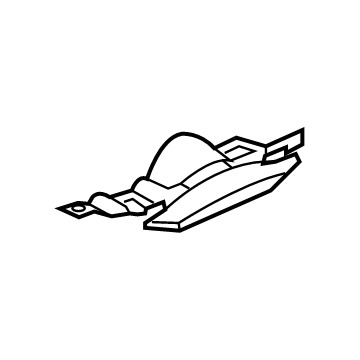 Ford FA1Z-17F827-A Exhaust Duct
