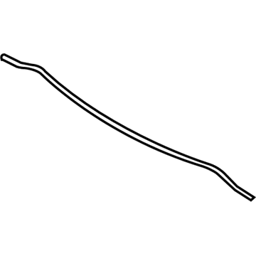 Nissan 66830-ED500 Sealing Rubber-COWL Top