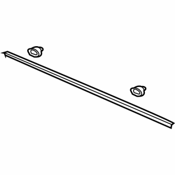 Acura 74448-TJB-A02 SEAL, TAILGATE ROOF