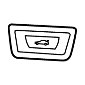 BMW 61-31-9-275-121 Switch, Rear-Lid Centerlock