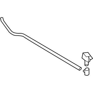 Nissan 28933-1JA1B Washer Nozzle Assembly, Driver Side