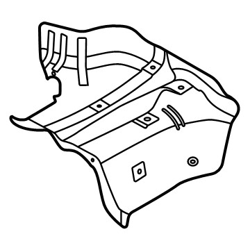 Kia 31220J9000 Protector-Fuel Tank