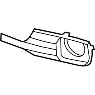 BMW 51-11-7-281-917 Partially Open Grid, Left