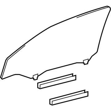 Toyota 68110-52290 Door Glass