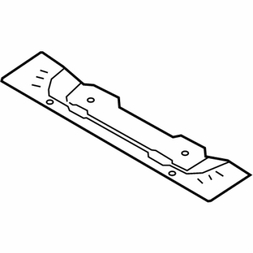 BMW 41-00-7-408-605 Cross-Member, Rear Axle Support, Bottom