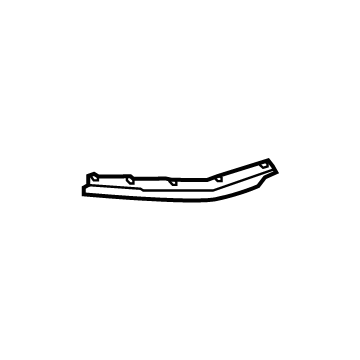 Nissan 65820-9BU1B SEAL-HOOD, FRONT RH