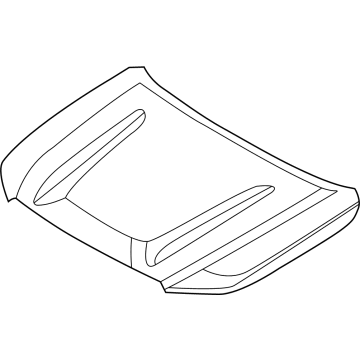 Nissan 65100-9BU0A HOOD
