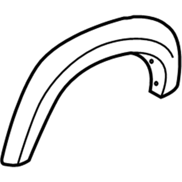 Toyota 75873-0C901 Wheel Flare