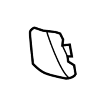 Lexus 52128-50070 Cover, Front Bumper Hole