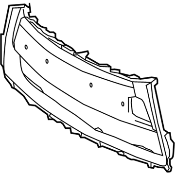 Lexus 52112-50900 Extension, Front Bumper