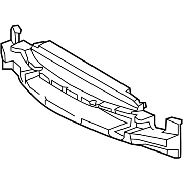 Lexus 52611-50150 ABSORBER, Front Bumper