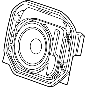 GM 92199591 Rear Speaker