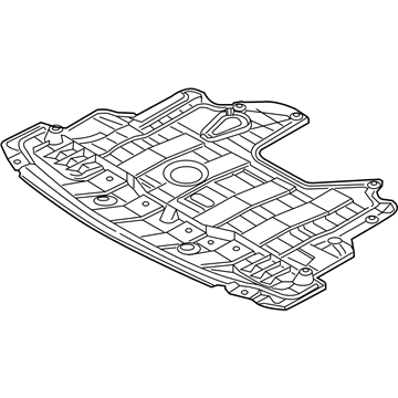 Kia 29110B0000 Panel Assembly-Under Cover