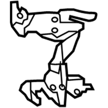 BMW 34-30-6-792-255 Holder, Brake Hose, Front Left