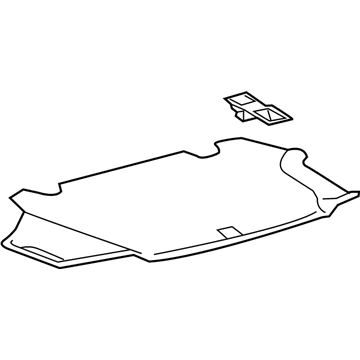 Lexus 64711-33250-C0 Mat, Luggage Compartment