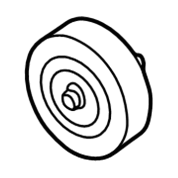 GM 12557554 Serpentine Idler Pulley
