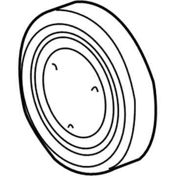 GM 90502558 Pulley, Water Pump
