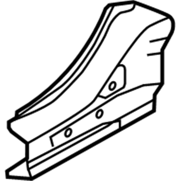 Nissan G64B3-4RAMA Reinforce-Sill Outer, LH