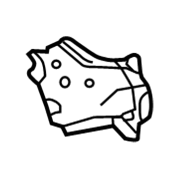 Nissan G6342-4RAMA Brace-Roof Rail, Rear RH