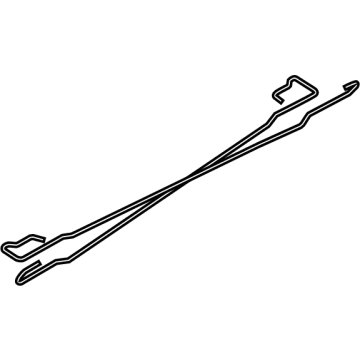 Nissan 84432-5EF0A Bar-Torsion, Trunk Lid RH
