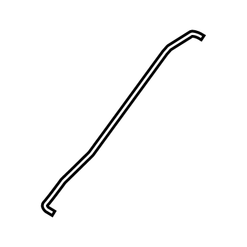 Nissan 84662-5EF0A Rod-Lock, Trunk Lid