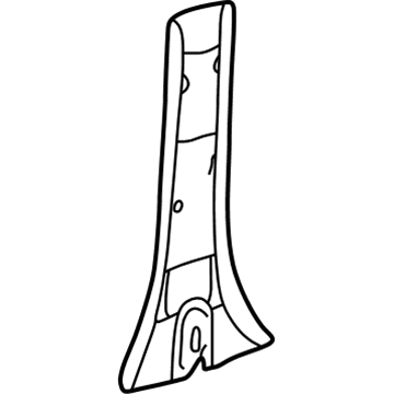Toyota 62413-60051-A1 Center Pillar Trim